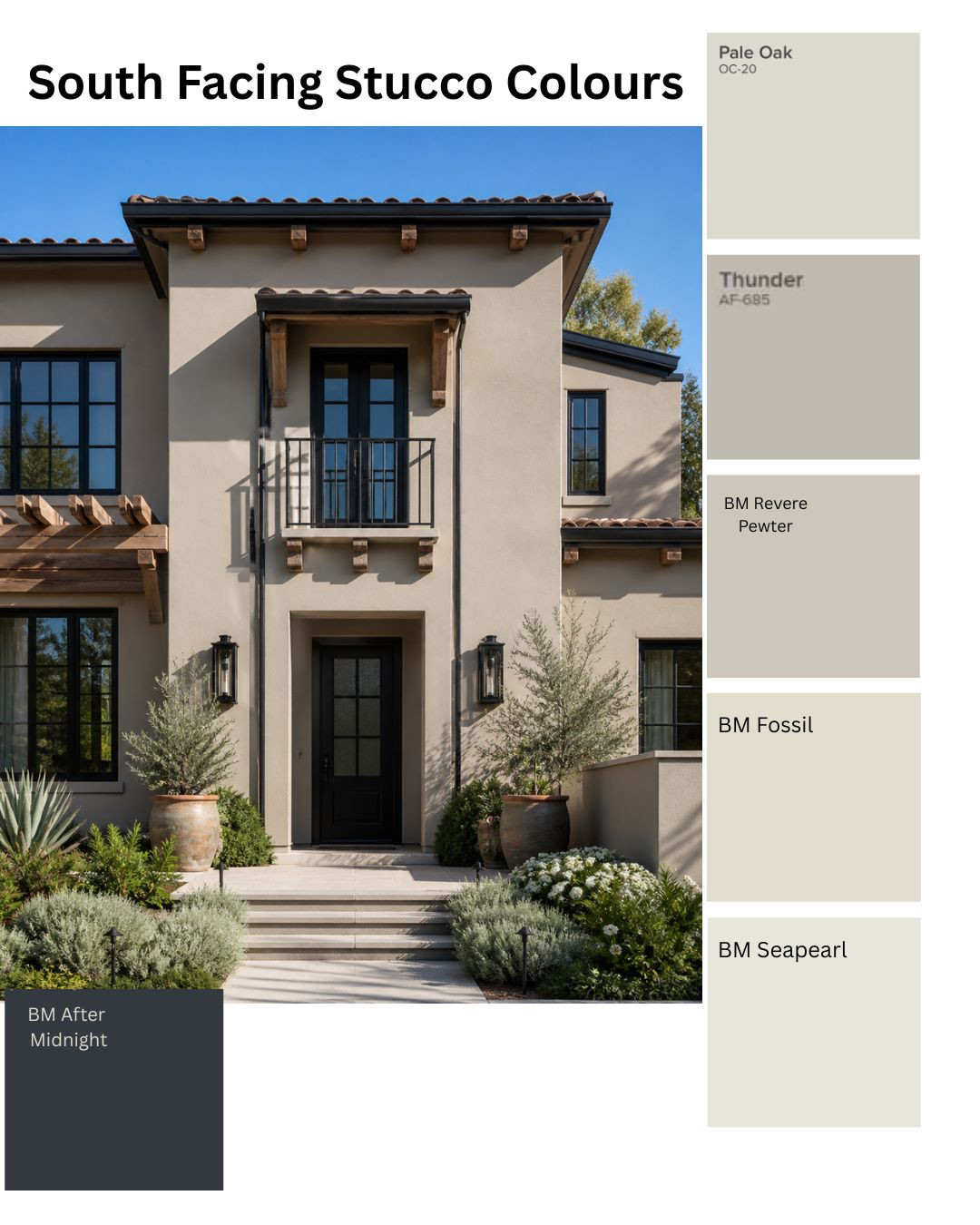 Design Coach
For busy women who don’t have time to second-guess every design decision — just clear, confident answers that make the room work.
Yes, the sun will alter the colour of the stucco depending on the time of the day. These are some of my favourites. Need more colour suggestions? Show me the front of your house and direction of the sun.
#stuccocolour #facade #southfacing #designcoach #HumanDesigner #exteriorcolors 

 #LTKhome #LTKstyletip #LTKfamily