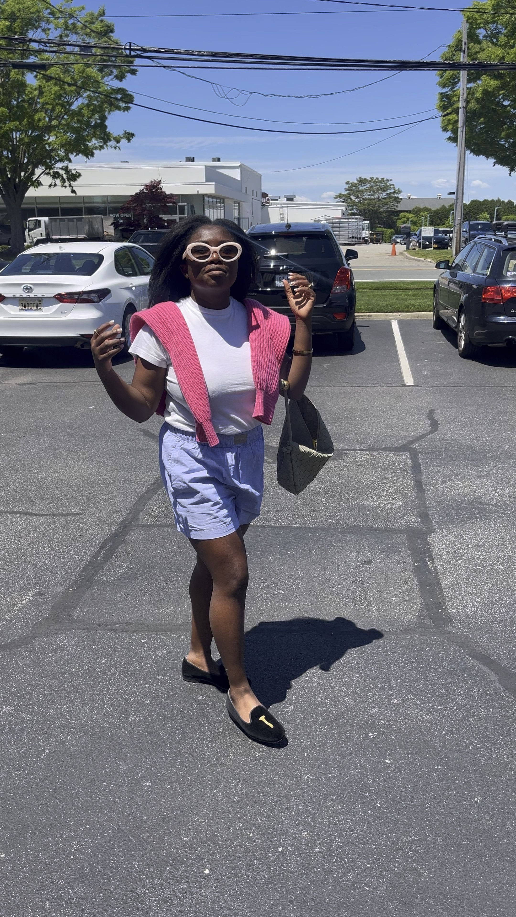 Styling boxer shorts for a travel outfit. Jcrew shorts fit TTS

#LTKTravel #LTKSeasonal #LTKStyleTip