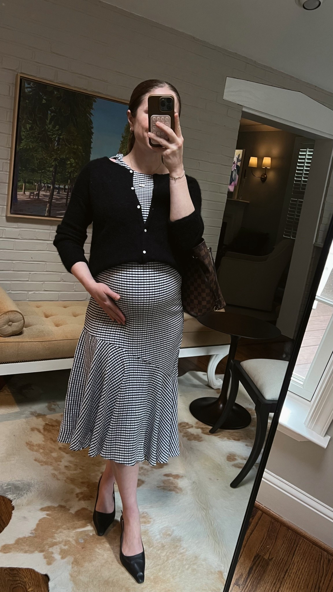 Bump friendly spring work outfit 

Rails dress
Sam Edelman slingback heel
Sezane  cardigan 

Work outfit
Office outfit

#LTKBump #LTKWorkwear #LTKSeasonal