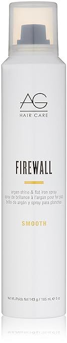 AG Hair Smooth Firewall Argan Shine & Flat Iron Spray, 1.5 oz | Amazon (US)