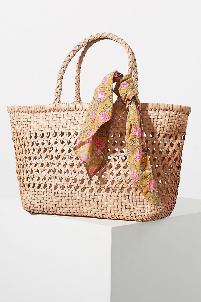 Shira Woven Tote Bag | Anthropologie (US)