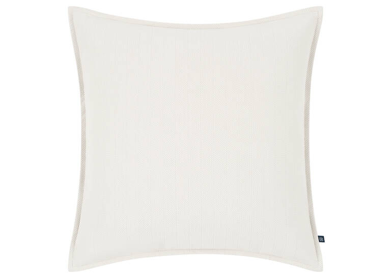 Alvy Herringbone Pillow 20x20 Ivory | Urban Barn