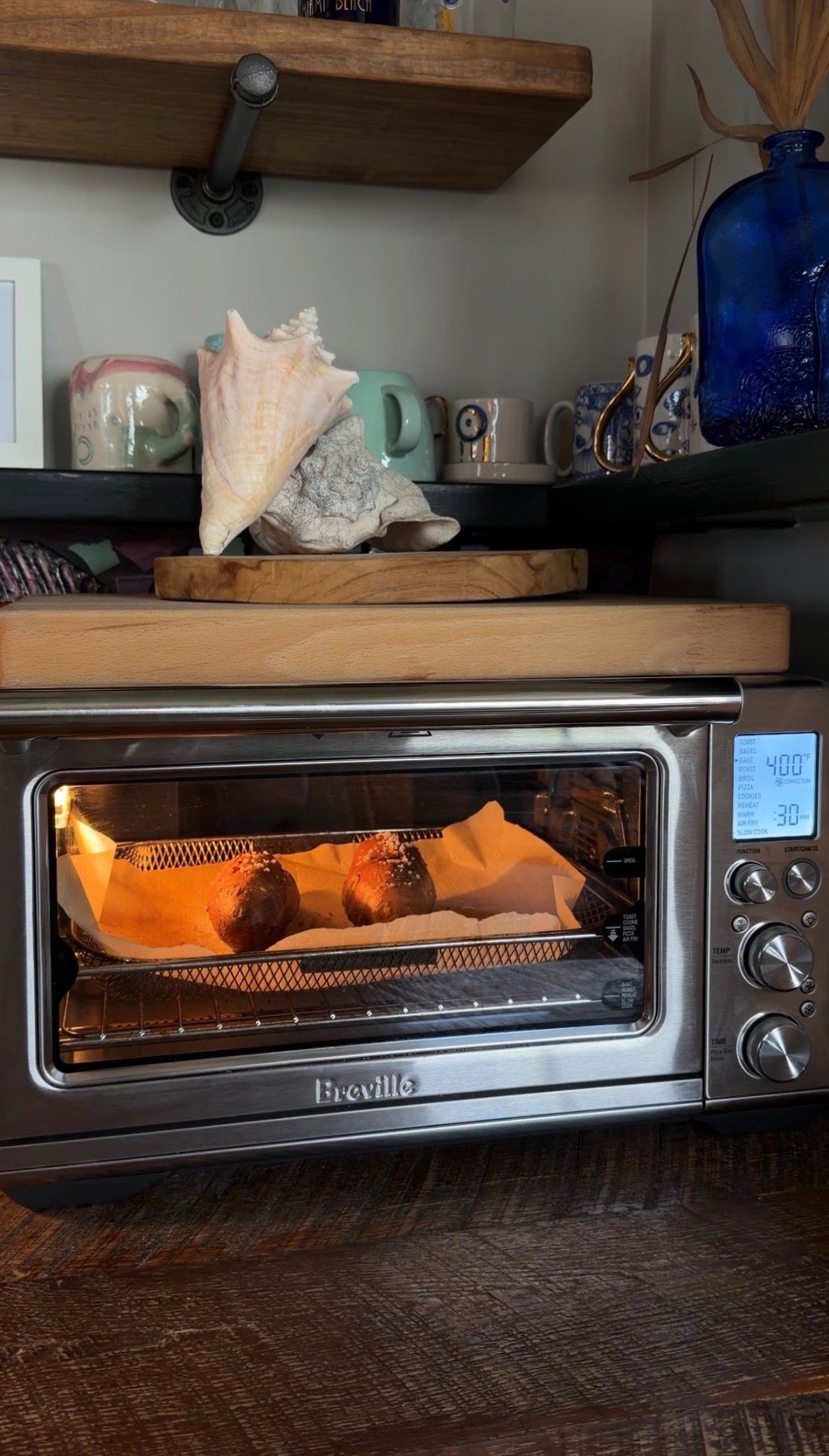 My air fryer is 20% OFF right now!! 

Smart Oven Air Fryer & Convection Oven with 11 cooking functions. 

— 18.9 x 16.5 x 10.9 inch with enough room for 6 slices of bread, 13 inch pizza. 

#LTKSaleAlert