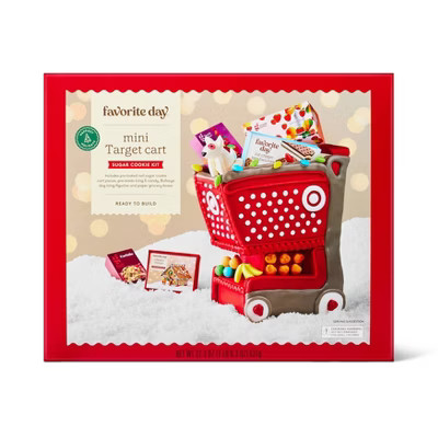 Mini Target Shopping Cart Christmas Cookie Kit - 22oz - Favorite Day™ | Target