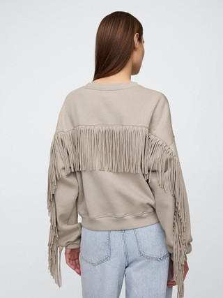 Oversized Western Crewneck Sweatshirt | Gap Factory