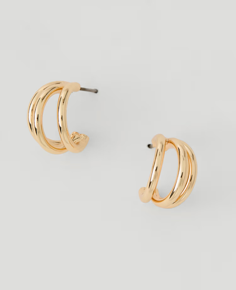 Double Hoop Earrings | Ann Taylor