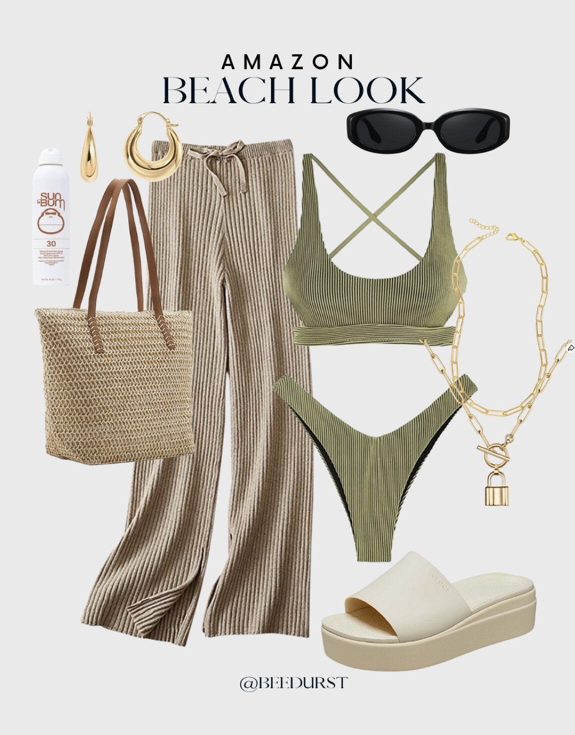 Amazon swimsuit for vacation, amazon swim look for the beach, summer swim outfit, summer outfit for vacation, affordable swimwear, summer look 

#LTKswim #LTKunder50