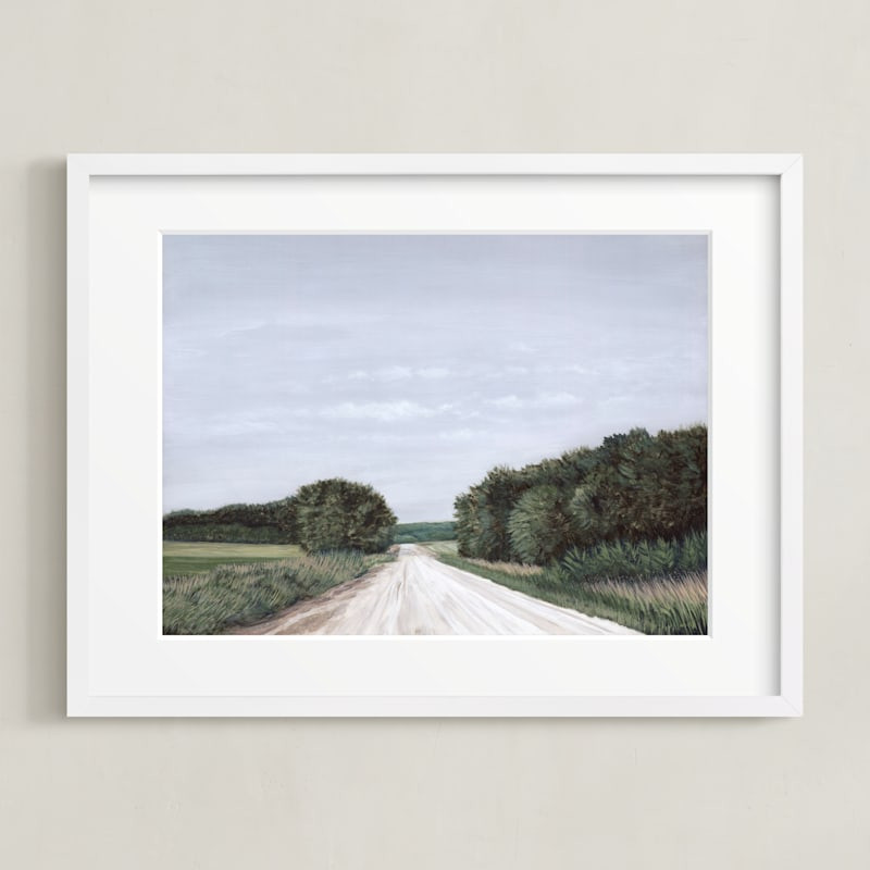 "Backroad" - Painting Limited Edition Art Print by Hettie Roberts. | Minted