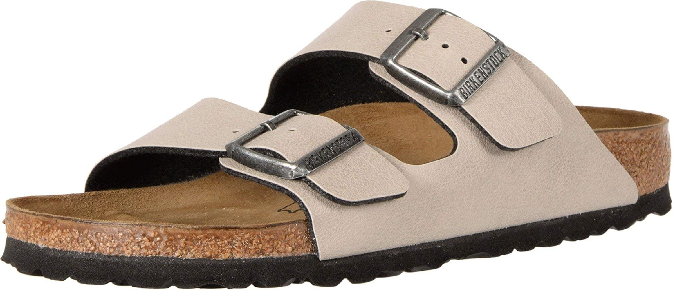 Birkenstock Arizona Soft Footbed - Leather (Unisex) | Amazon (US)