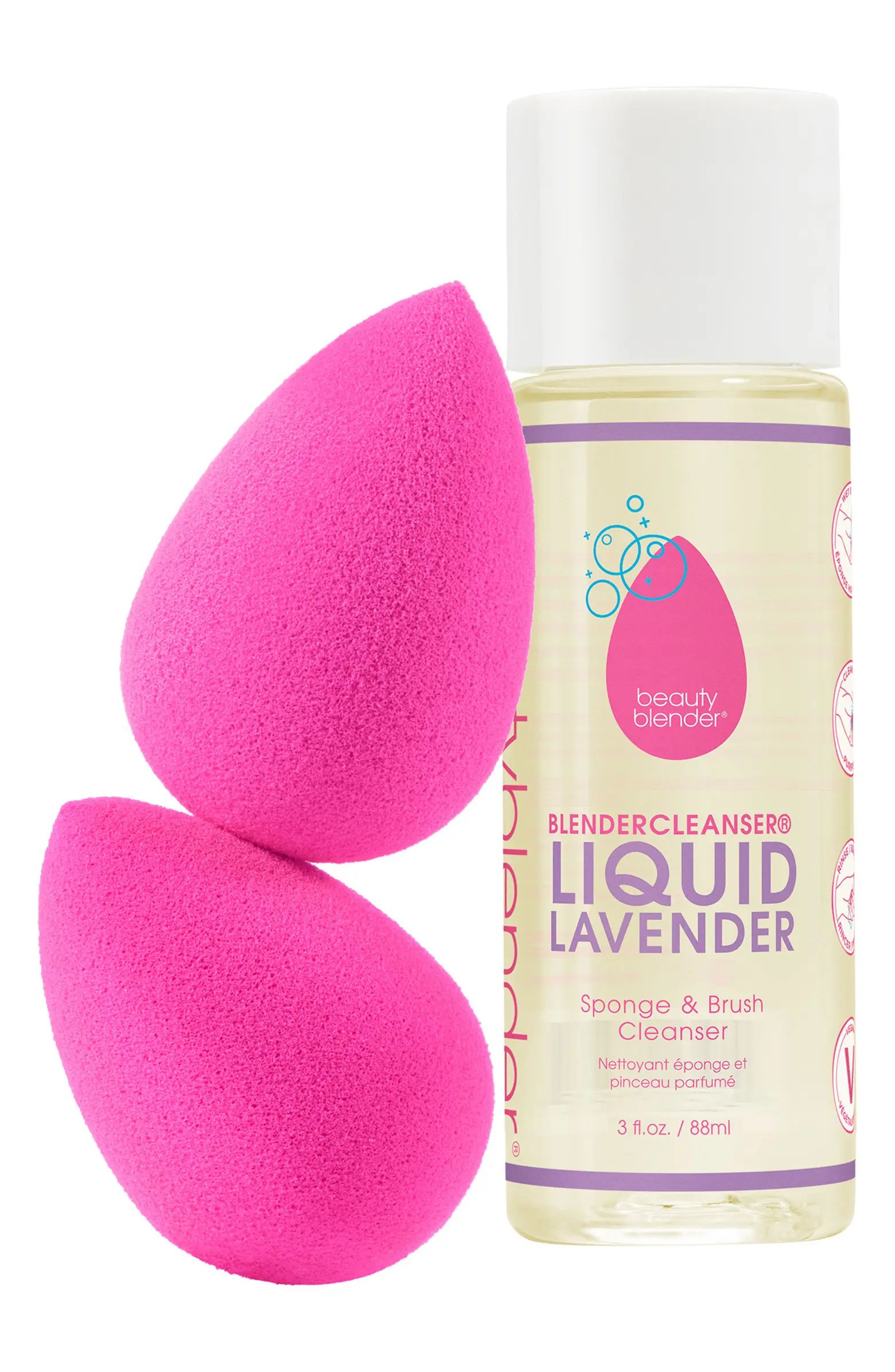 beautyblender® Back 2 Basics Makeup Sponge & Liquid blendercleanser® Set | Nordstrom | Nordstrom