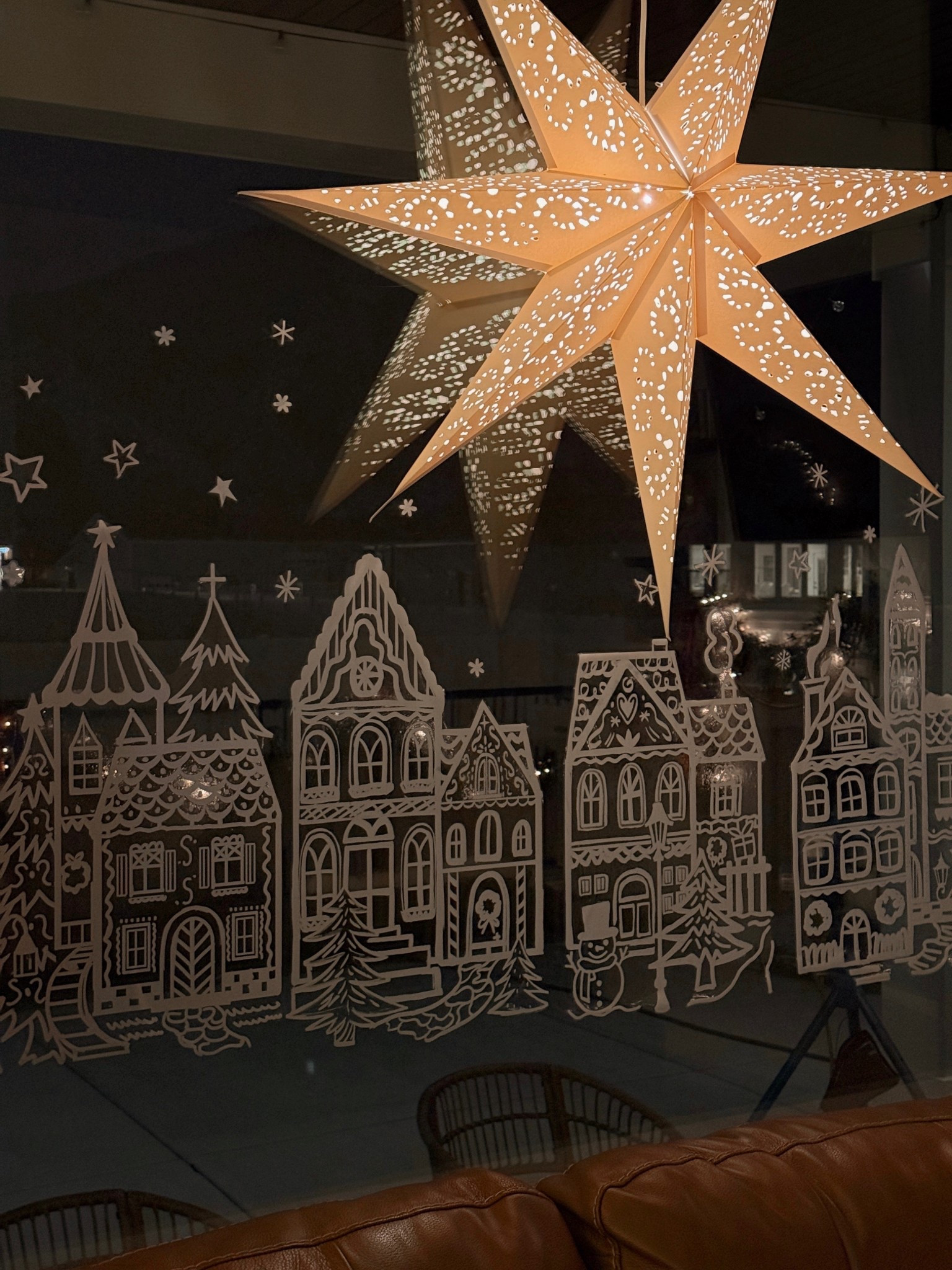Create the cutest hand-drawn Christmas village on your windows—no artistic talent required. These window clings give the look of a chalk marker illustration, but you just peel, stick, and enjoy instant holiday magic.

They’re perfect for kids’ bedrooms, kitchen windows, playrooms, classrooms, and large windows that need a little festive charm. I love how simple they are while still adding so much warmth and whimsy—like a cozy Christmas storybook scene right on the glass.

They remove cleanly and can be reused year after year, which makes decorating easy and mess-free.

#LTKGiftGuide #LTKHoliday #LTKSeasonal