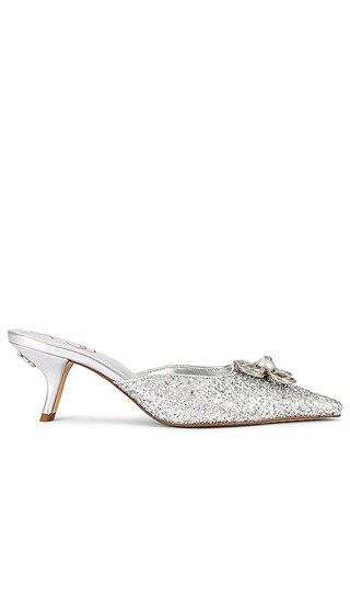 Bianka Tour Mule in Soft Silver | Revolve Clothing (Global)