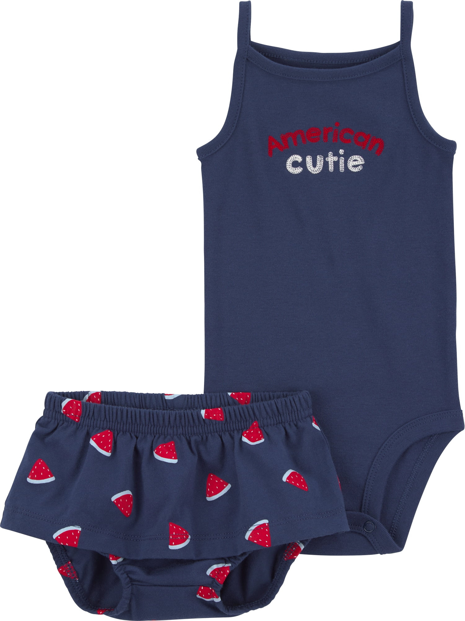 Carter's Child of Mine Baby Girl Outfit Set, 2-Piece, Sizes Preemie-12 Months | Walmart (US)