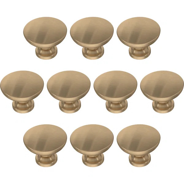 Fulton 1 1/8" Diameter Round Knob (Set of 10) | Wayfair North America