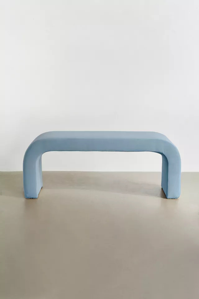 Sienna Velvet Bench | Urban Outfitters (US and RoW)