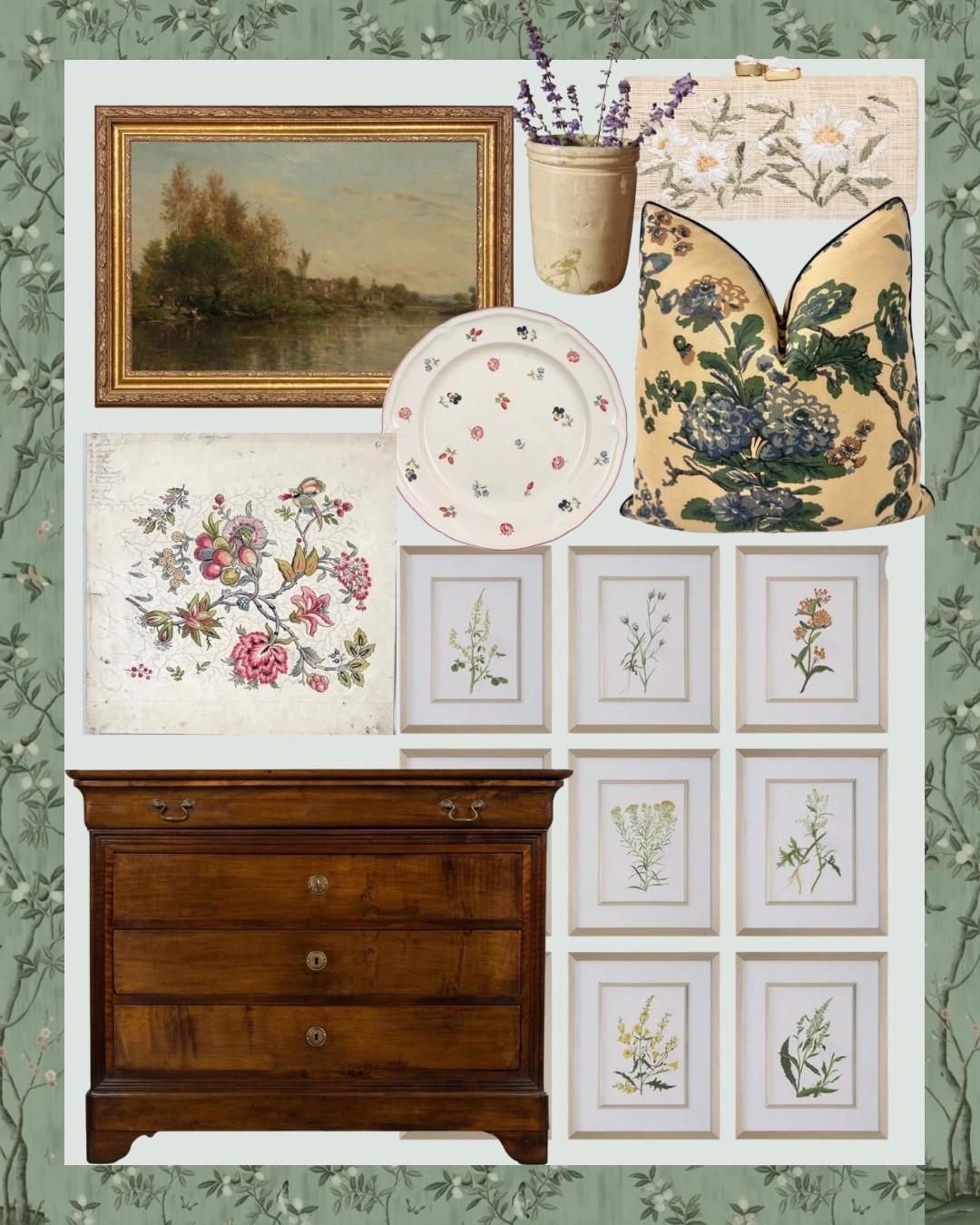 Anyone else ready for spring?! 

Botanicals, antiques, oil painting

#LTKHome