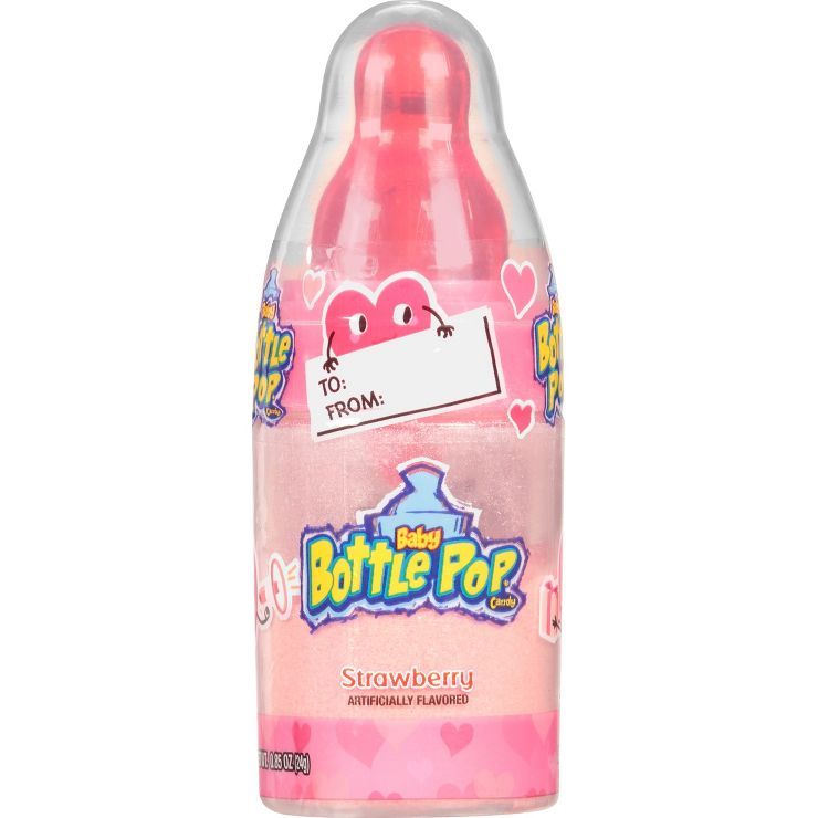 Baby Bottle Pop Valentine's Lollipop - 0.85oz (Packaging May Vary) | Target