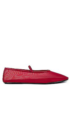 Jeffrey Campbell Swan-Lake Flat in Red from Revolve.com | Revolve Clothing (Global)