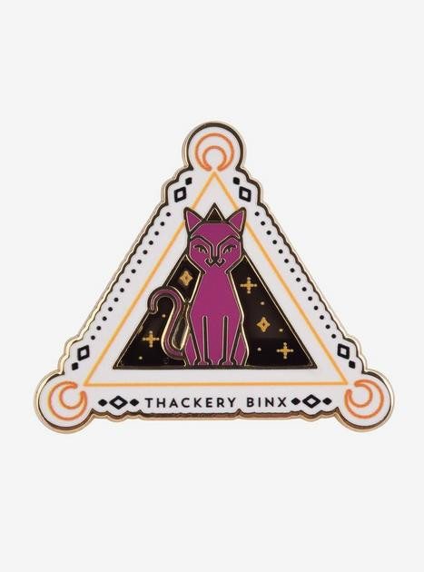 Disney Hocus Pocus Thackery Binx Triangular Frame Enamel Pin - BoxLunch Exclusive | BoxLunch