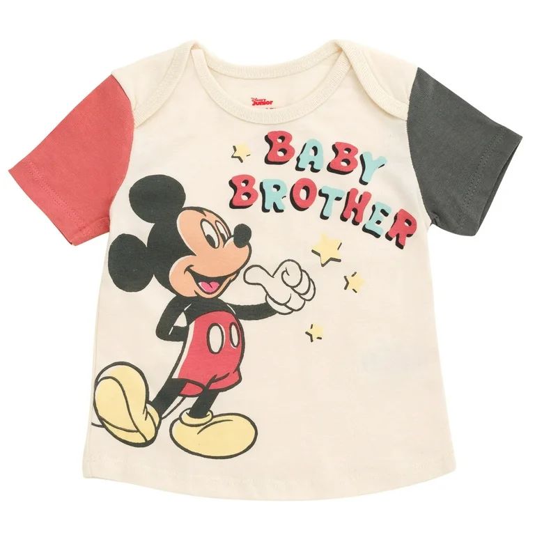 Disney Mickey Mouse Matching Family T-Shirt Newborn to Infant | Walmart (US)