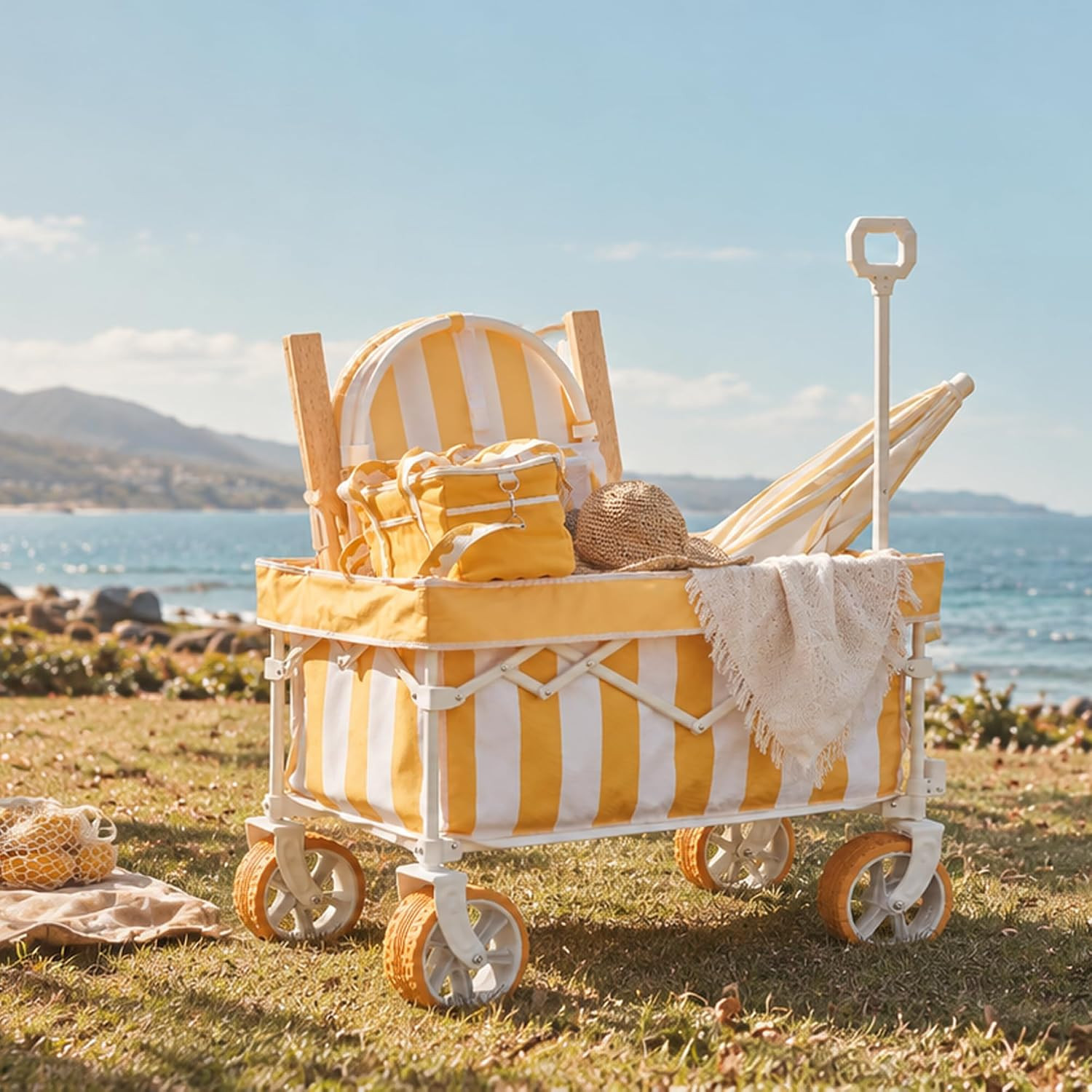 Collapsible Wagon Cart for Camping, Picnics and Shopping | Amazon (US)