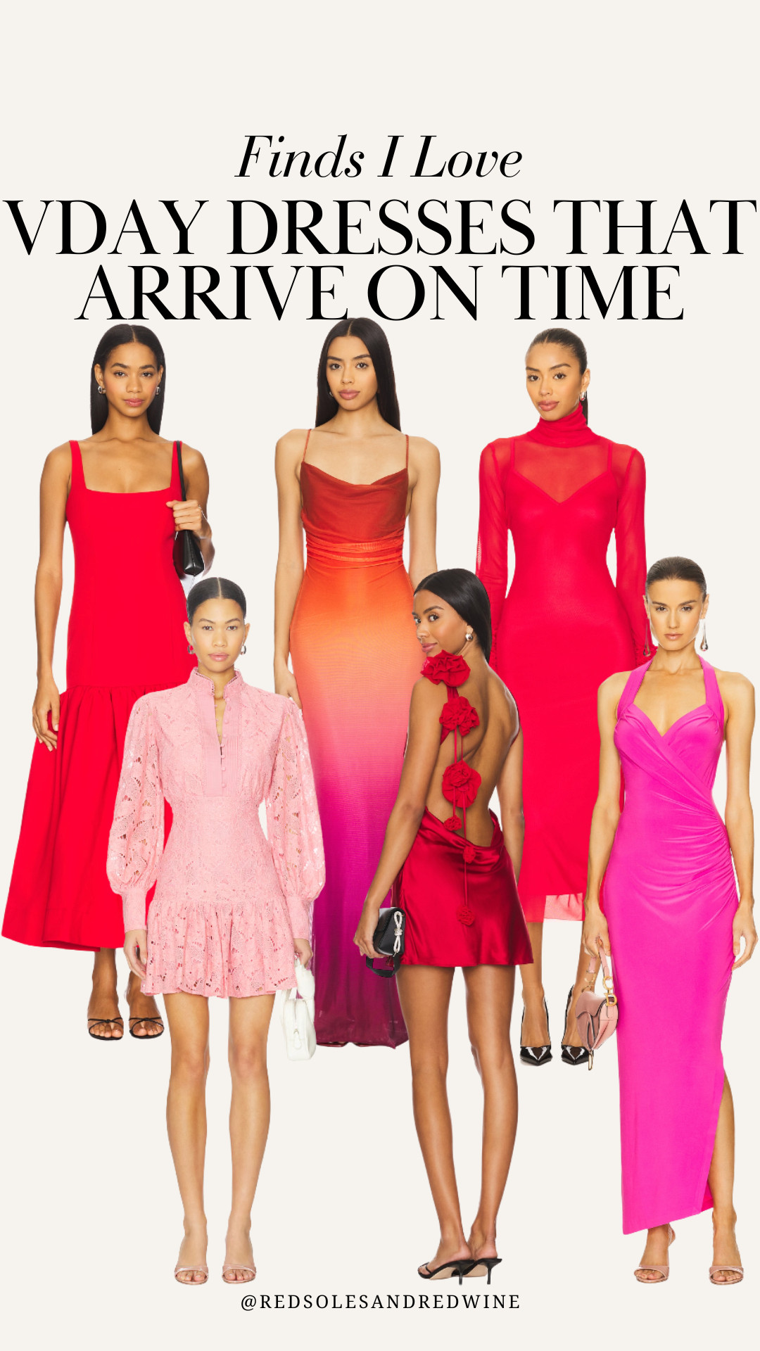 Vday dresses that arrive on time 

 

#LTKValentine