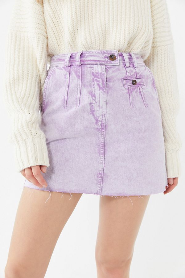 BDG Sonny Acid Wash Denim Mini Skirt | Urban Outfitters (US and RoW)