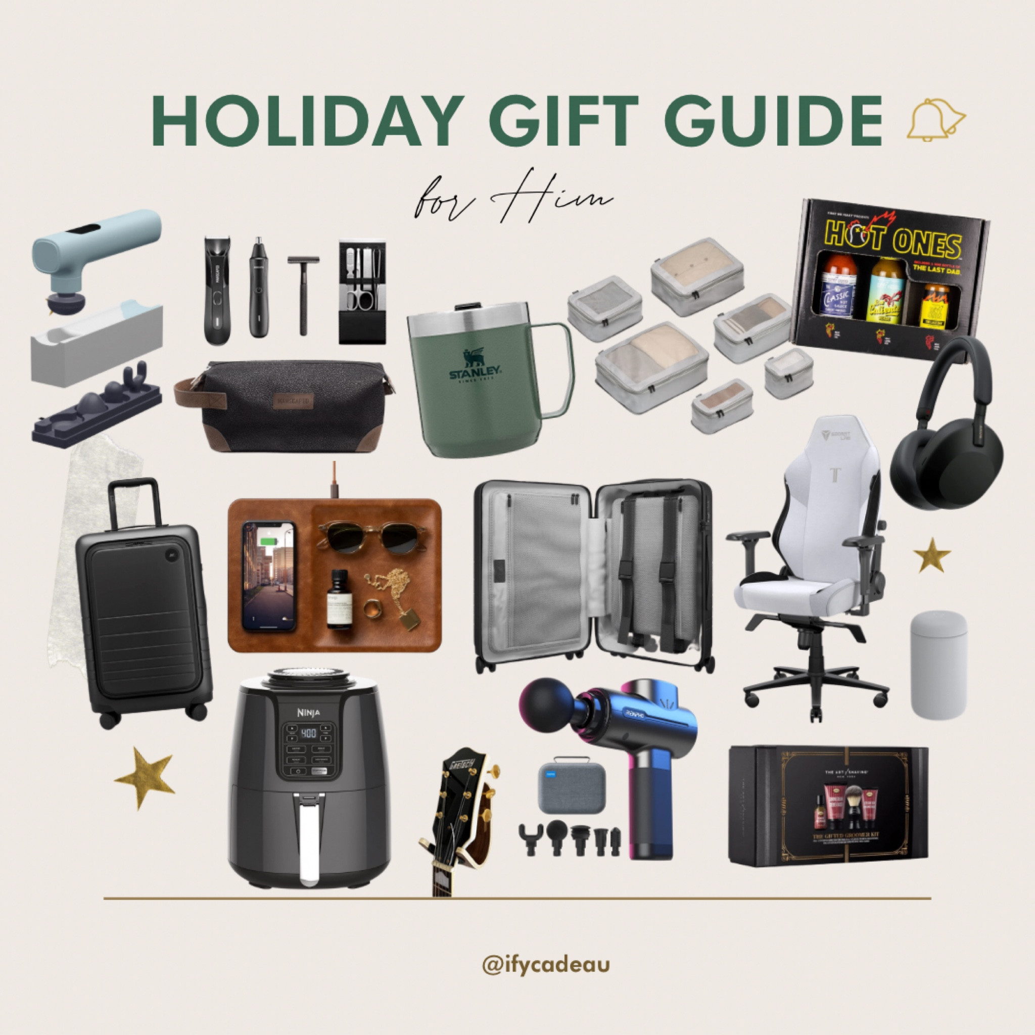 Holiday gifts for the boyfriends, dads, brothers, etc.! From food, tools, to bodycare & travel.✨

#LTKGiftGuide #LTKSeasonal #LTKHoliday