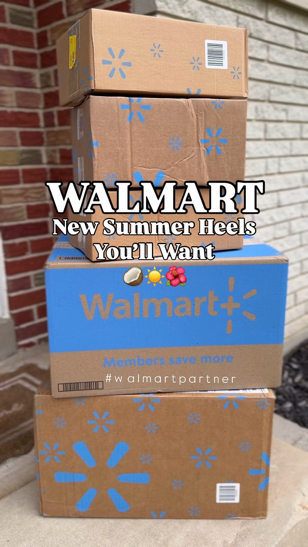 The cutest heels for any occasion this Summer 🤩🌴#walmartpartner #walmartstyle @walmartstyle