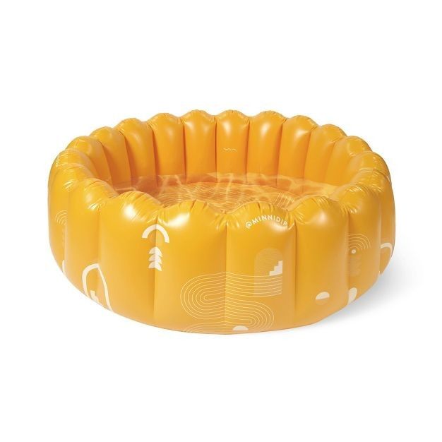 Minnidip Tufted Pool - Sunwashed Marigold | Target