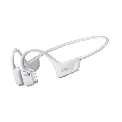 Shokz OpenRun Pro 2 Bluetooth Wireless Over-Ear Headphones - Silver: USB Silicone Cushion, Built-In Mic, Water-Resistant | Target