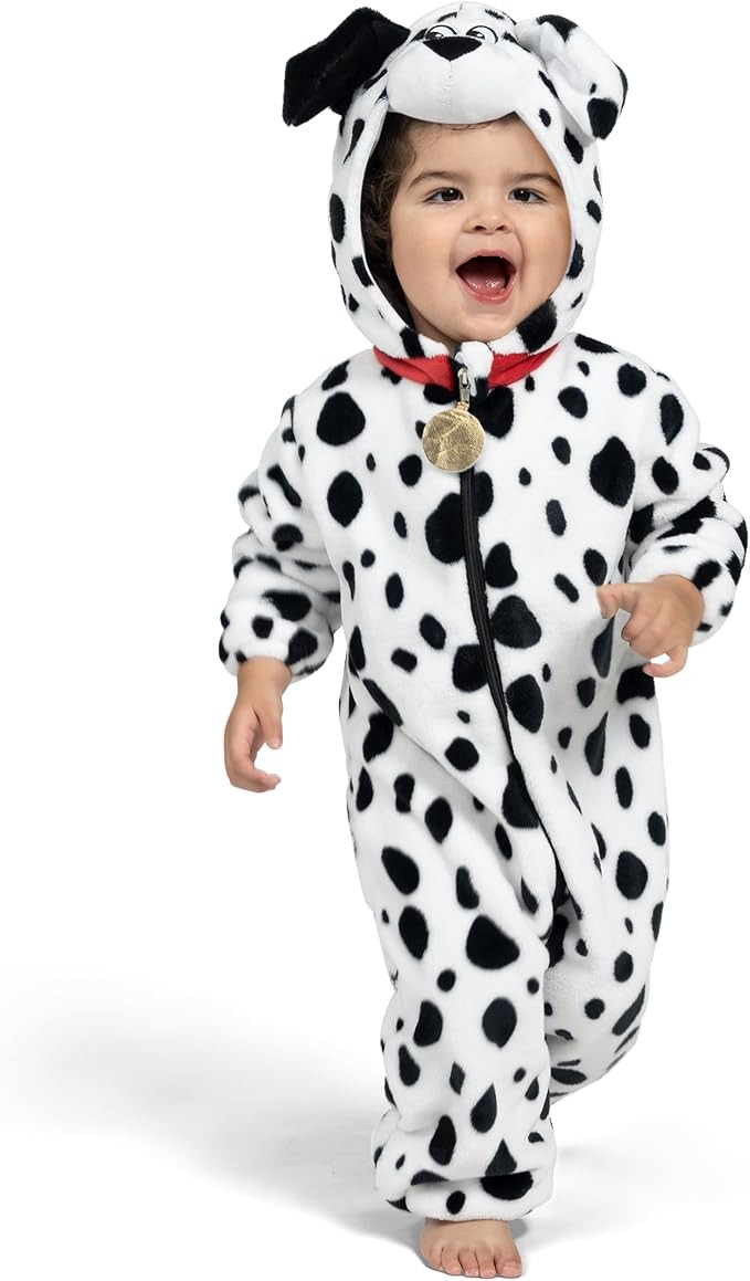 Spooktacular Creations Halloween Baby Dalmatian Jumpsuit Pajama, Puppy Jumpsuit Toddler Halloween... | Amazon (US)