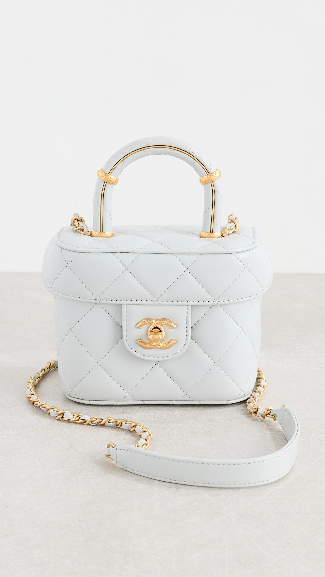 Chanel Lambskin Hndlcrsh Vanity Case | Shopbop