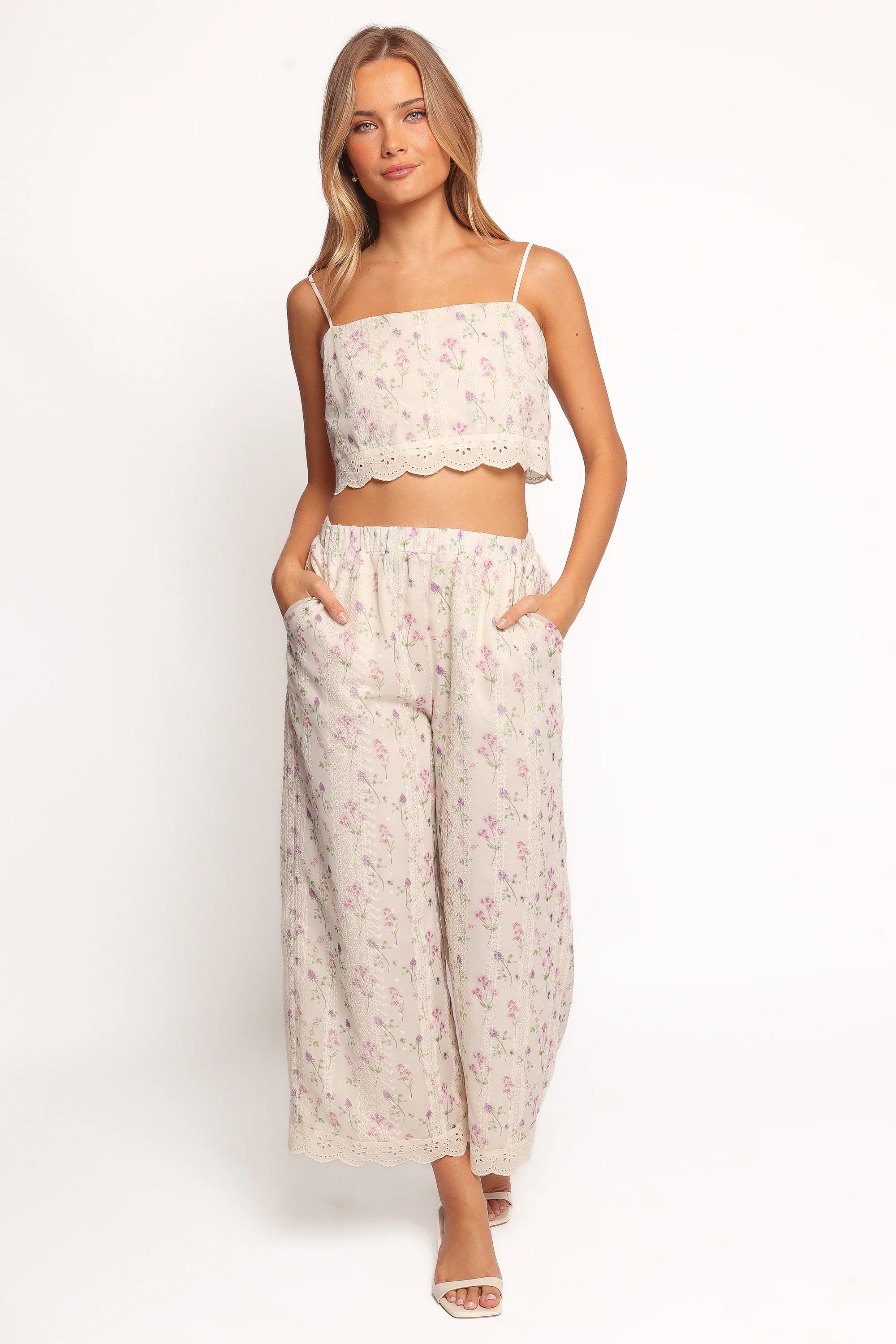 Alison Two Piece Set - Pink Floral | Petal & Pup (AU)