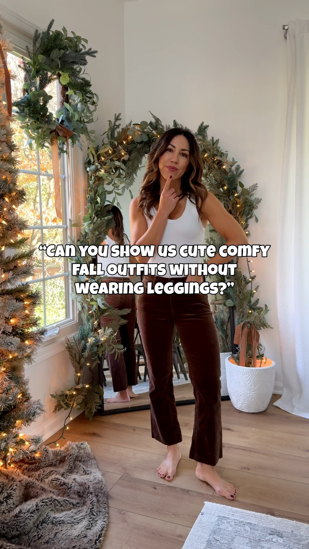 I know. I prefer leggings most days but totally ditching leggings for these corduroy pants. WOW are these good. Raw hem, stretch & mid rise. Can’t get over how comfortable these are. Easy to dress up or down with all of your fall outfits. 

Brown Corduroy pants 00. Hoodie small. Denim shirt XS. Sneakers TTS. Tank code tammy10. 

#LTKFindsUnder100 #LTKOver40 #LTKPetite