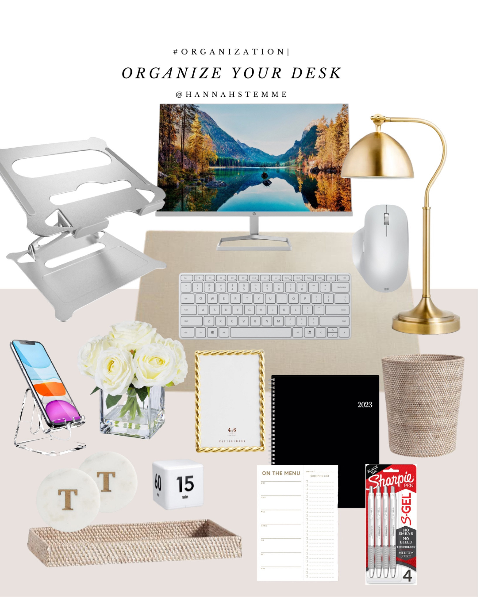 Get ready to work from home in 2023 with these desk organization!

#LTKunder50 #LTKFind #LTKworkwear