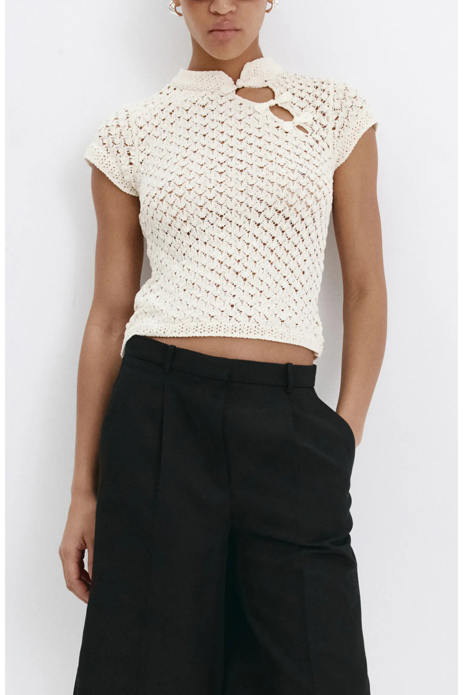 Openwork Knit Toggle Sweater (Women) | Nordstrom | Nordstrom