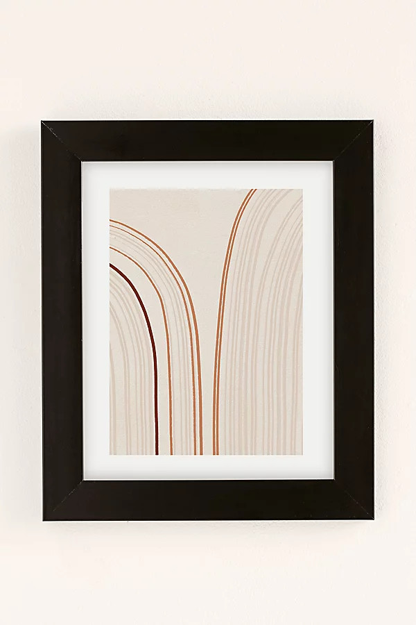 Iveta Abolina Mid Century Line Art IX Art Print | Urban Outfitters (US and RoW)