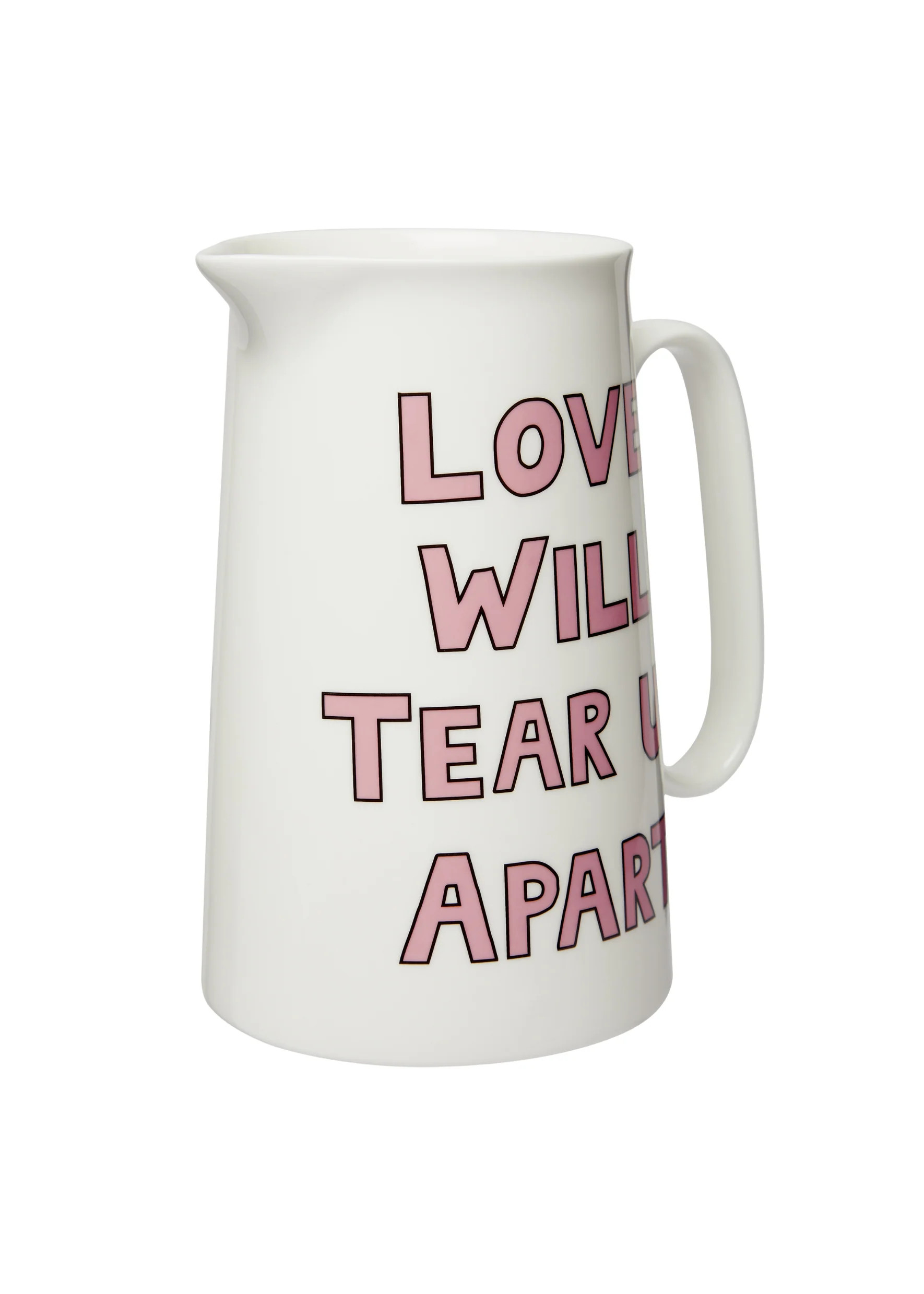 Love Will Tear Us Apart Jug | Bella Freud