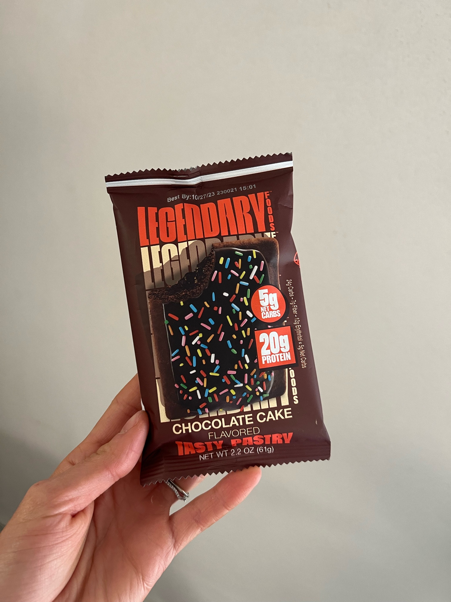 Sharing more of my protein favorites. I like to keep these Legendary protein poptarts on stock in our house. I’m fond of all the flavors, but especially love the chocolate cake!

#LTKhome #LTKFitness #LTKtravel