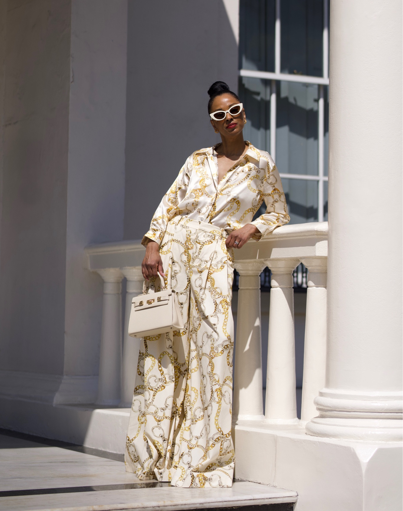 {•CHAINS•} Love to wear a set and this gorgeous print one is one of my favourite! 

#LTKuk