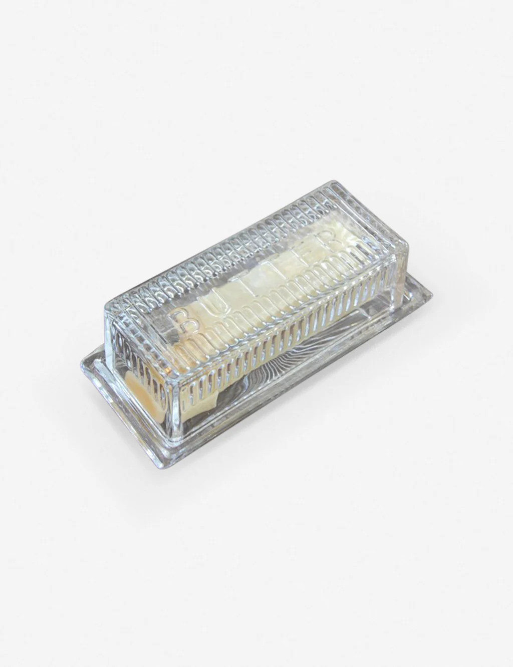 Glass Butter Dish | Lulu and Georgia 