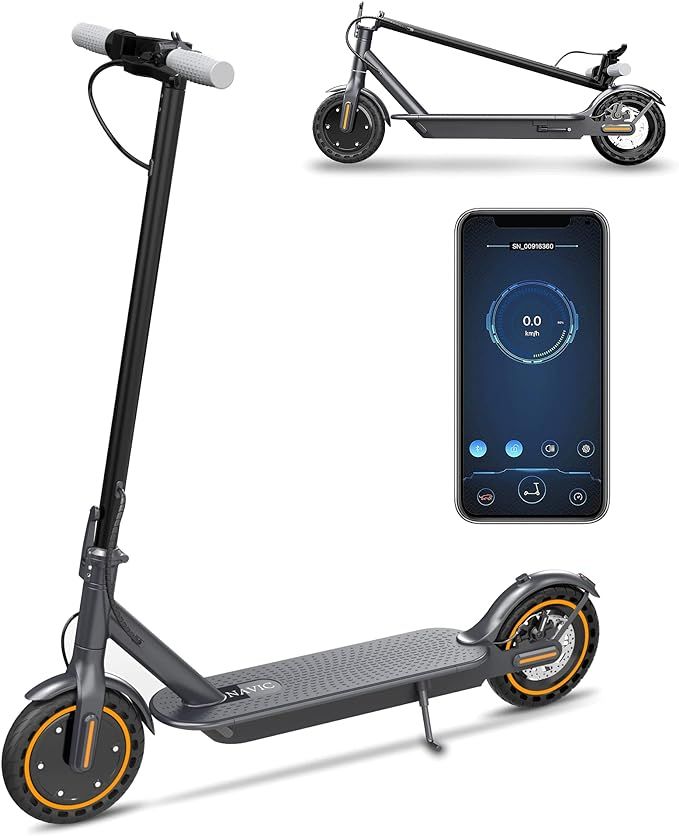 NAVIC T5 Electric Scooter, Up to 19 Miles Range, 19 Mph Folding Commute Electric Scooter for Adul... | Amazon (US)