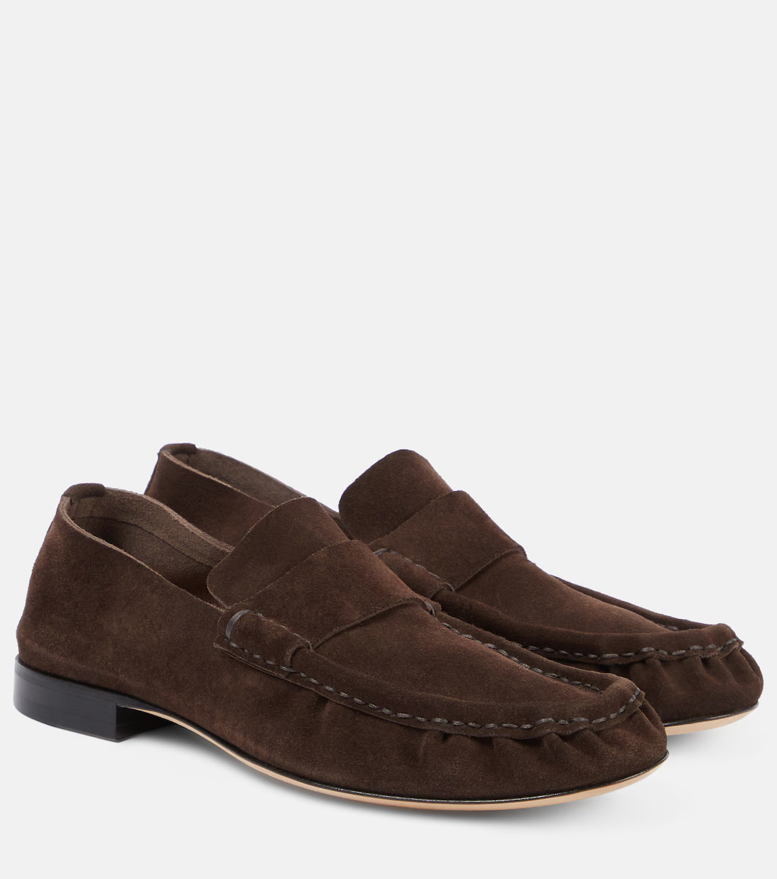 Suede penny loafers | Mytheresa (US/CA)