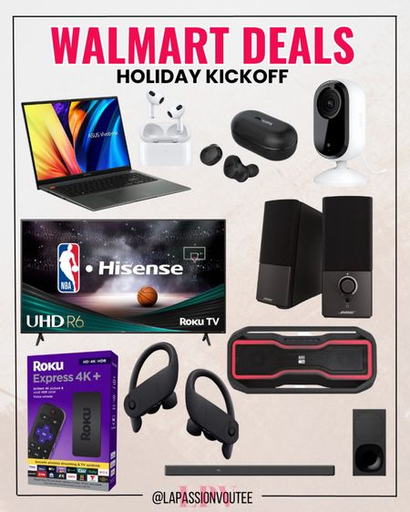 Early shopping means prime picks! 🎉 Setting the pace for holiday buying? I've rounded up some top tech finds from the Walmart Deals Holiday Kickoff event, only on Walmart.com. We’d 10/12/2023 ⏰🛍️ @Walmart #WalmartPartner

#LTKHolidaySale #LTKhome #LTKsalealert