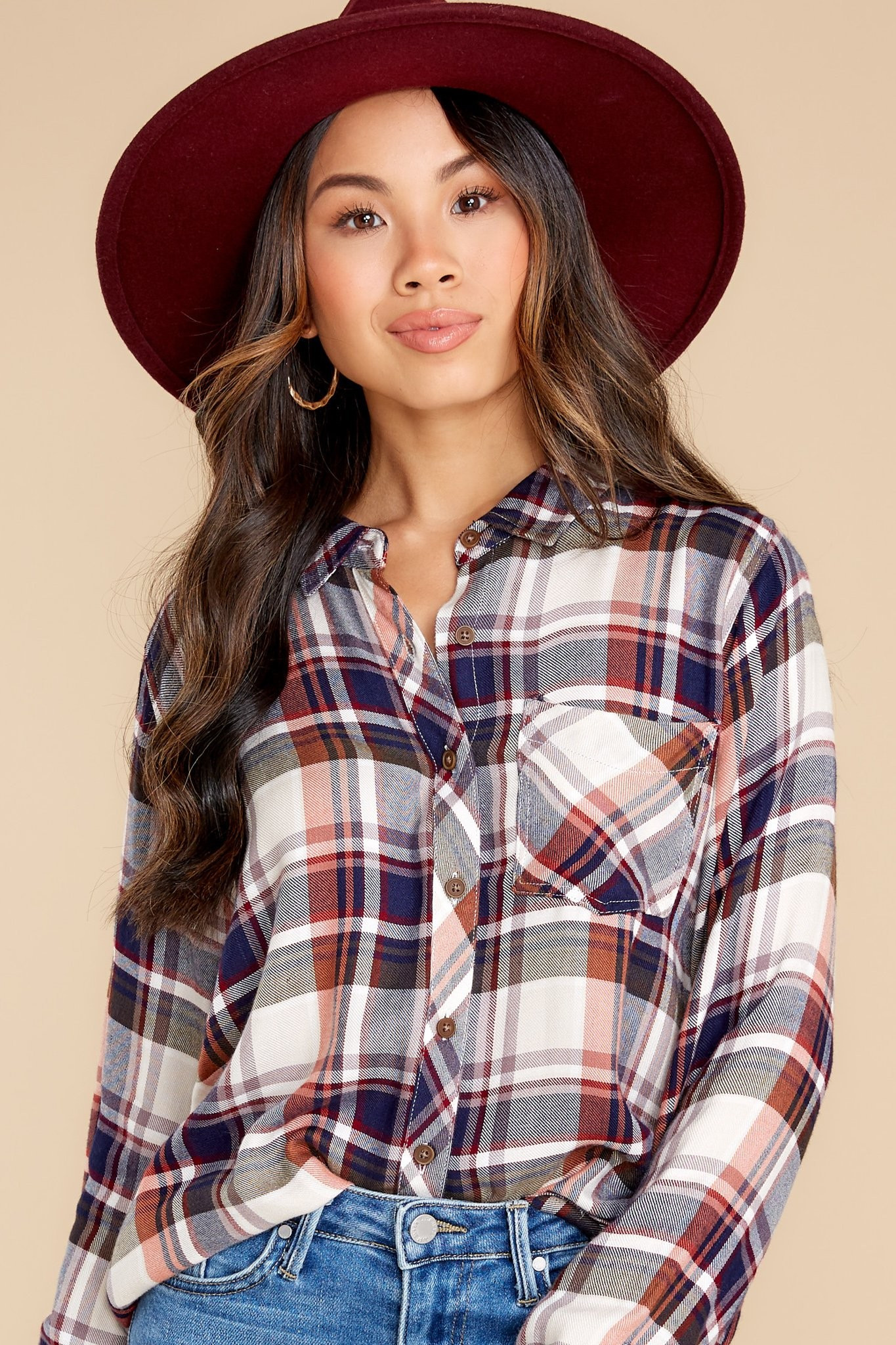 Vienna Olive Copper Top | Red Dress 