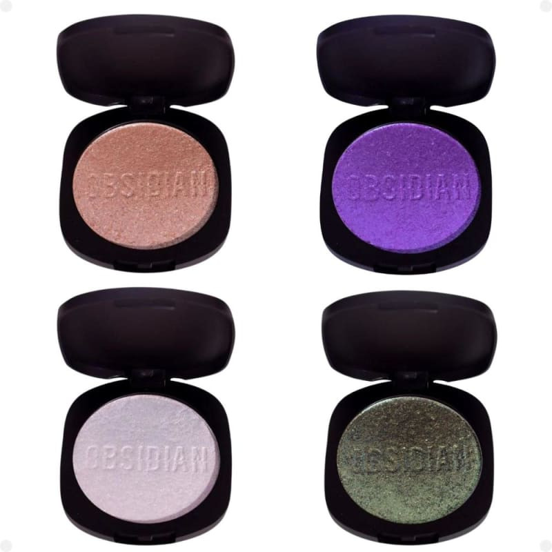 Kit Iluminador e Sombra Cream Ruby Rose Obsidian Mystic Glam Com 4 4,5g | Beleza Na Web (BR)