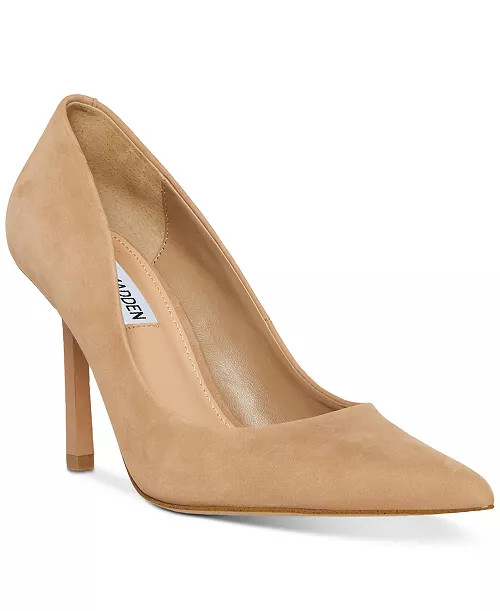 Steve  Madden Women's Classie Pointed Toe Stiletto Pumps - Macy's | Macy's