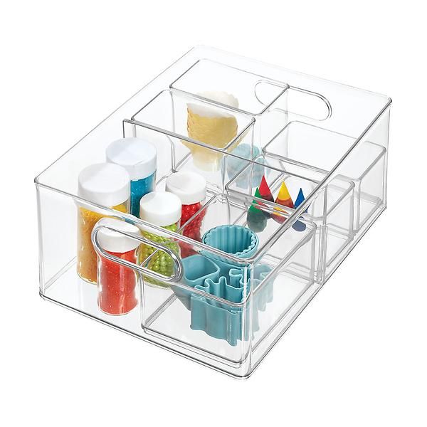THE HOME EDIT Tall Bin Organizer Clear | The Container Store