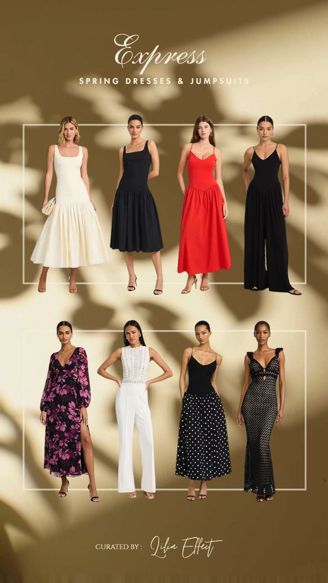 Spring dresses & jumpsuits 🌸 Effortless one-and-done pieces that feel feminine, flattering, and perfect for any spring moment. ✨
 

 #LTKSeasonal #LTKSaleAlert #LTKWedding